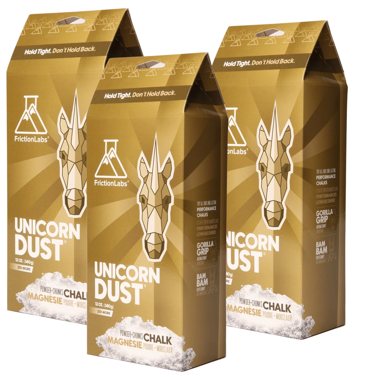 FrictionLabs Chalk 12oz (3-Pack) 3 FrictionLabs Chalk 12oz (3-Pack) - Image 3