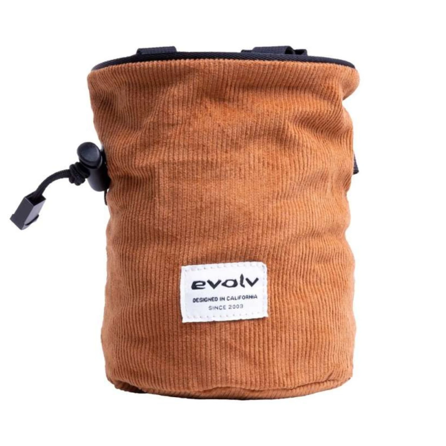 Evolv Corduroy Chalk Bag - Brown 1 Evolv Corduroy Chalk Bag - Brown