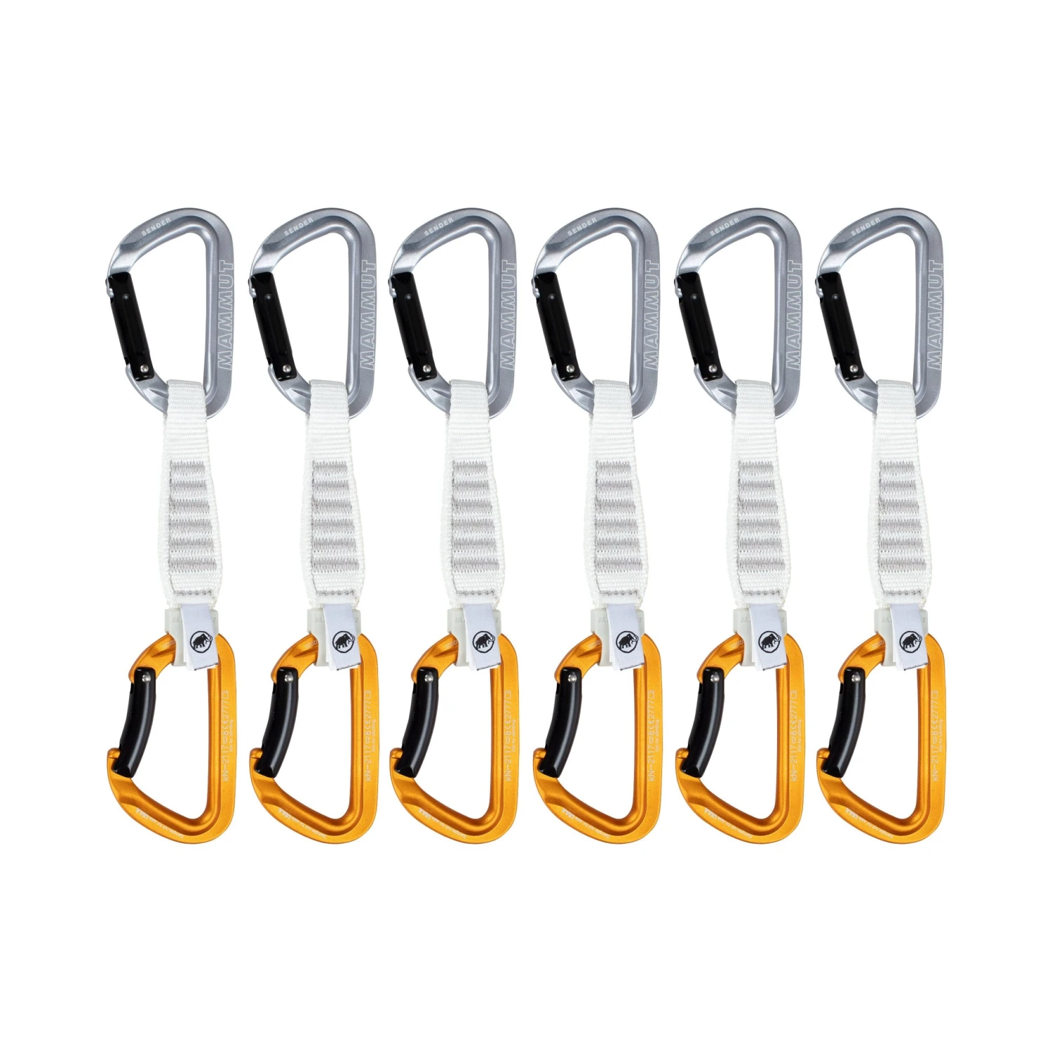 Mammut Sender Keylock 12 Cm 6-Pack 1 Mammut Sender Keylock 12 Cm 6-Pack