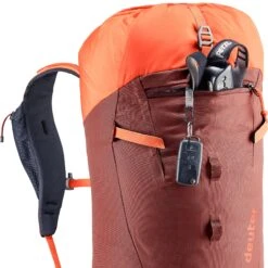 Deuter Guide 24 -Petzl Shop 3361123 5912 Guide24 redwood papaya D 06