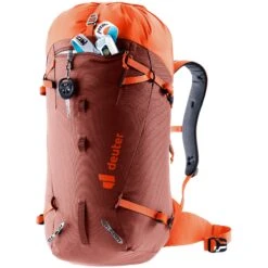 Deuter Guide 30 -Petzl Shop 3361323 5912 Guide30 redwood papaya D 05