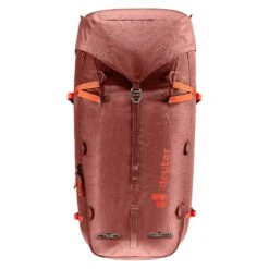 Deuter Guide 34+8 -Petzl Shop 3361523 5912 Guide34plus8 redwood papaya D 05