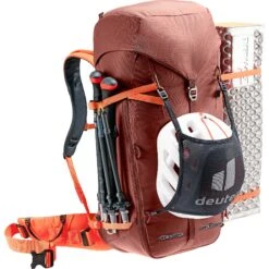 Deuter Guide 34+8 -Petzl Shop 3361523 5912 Guide34plus8 redwood papaya D 10