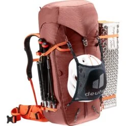 Deuter Guide 44+8 -Petzl Shop 3361723 5912 Guide44plus8 redwood papaya D 08