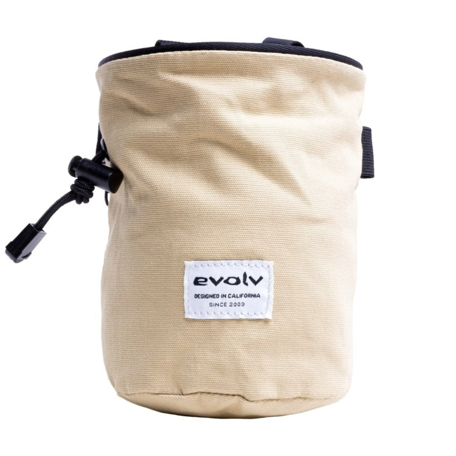 Evolv Canvas Chalk Bag - Tan 1 Evolv Canvas Chalk Bag - Tan