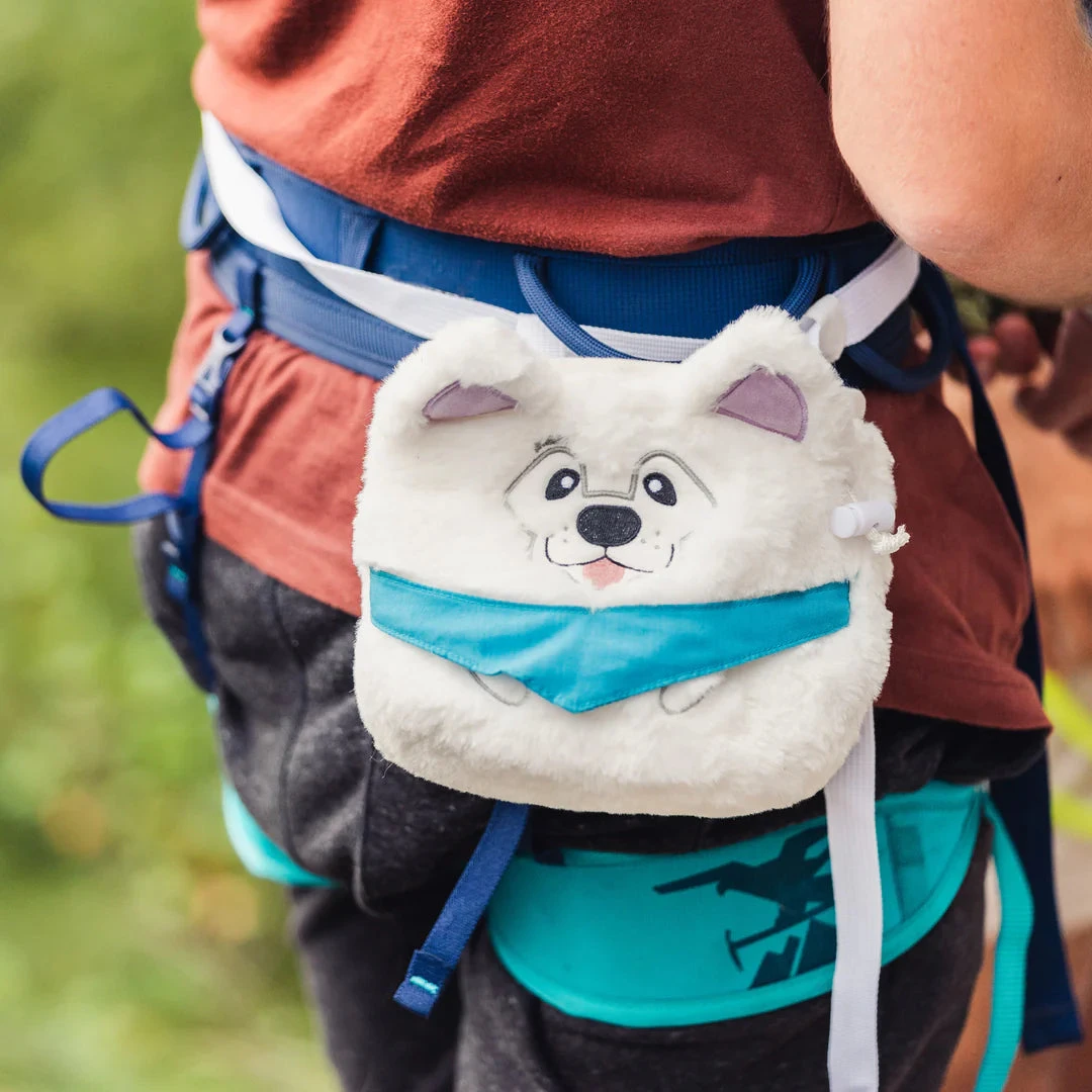 YY Vertical YY Samoyed Dog Chalk Bag 2 YY Vertical YY Samoyed Dog Chalk Bag - Image 2