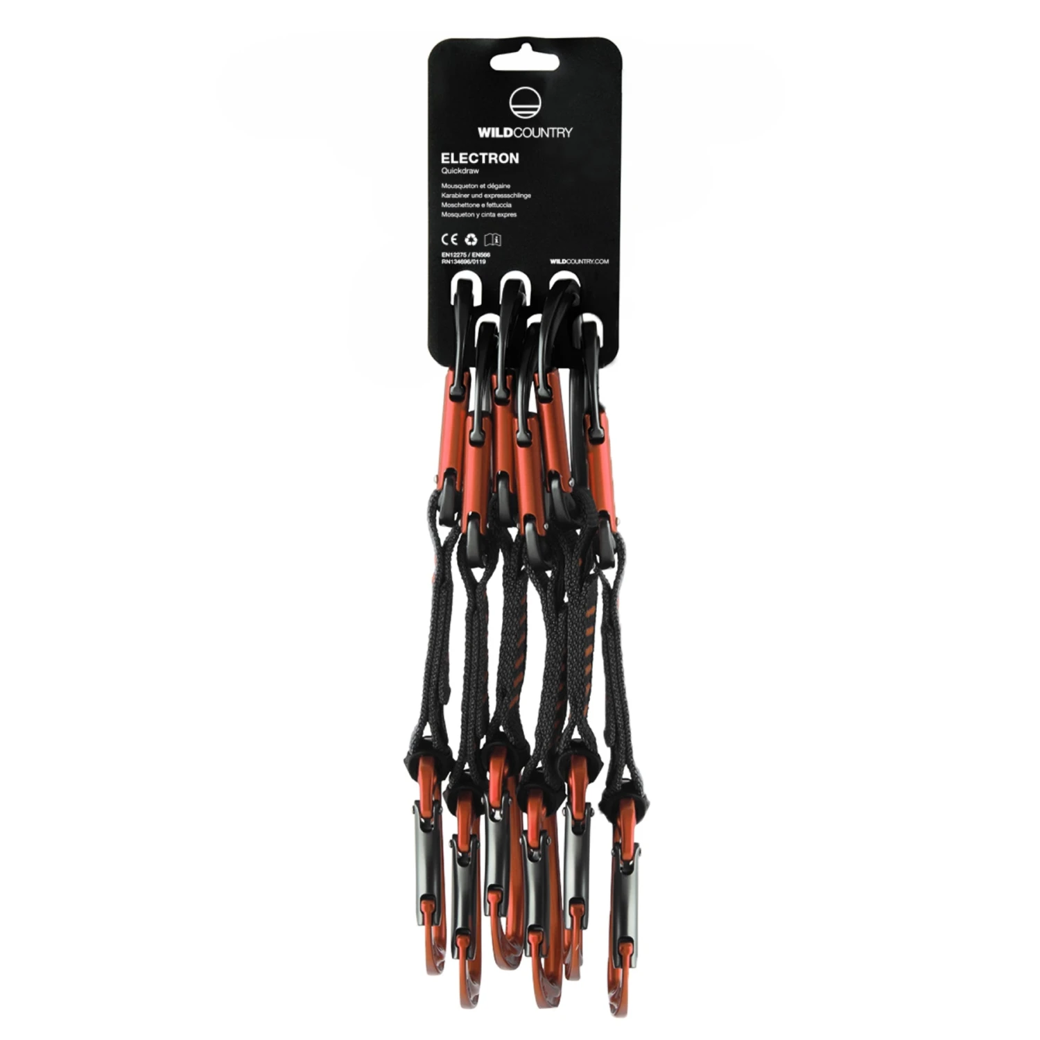 Wild Country Electron 12cm Quickdraw 6-pack 2 Wild Country Electron 12cm Quickdraw 6-pack - Image 2