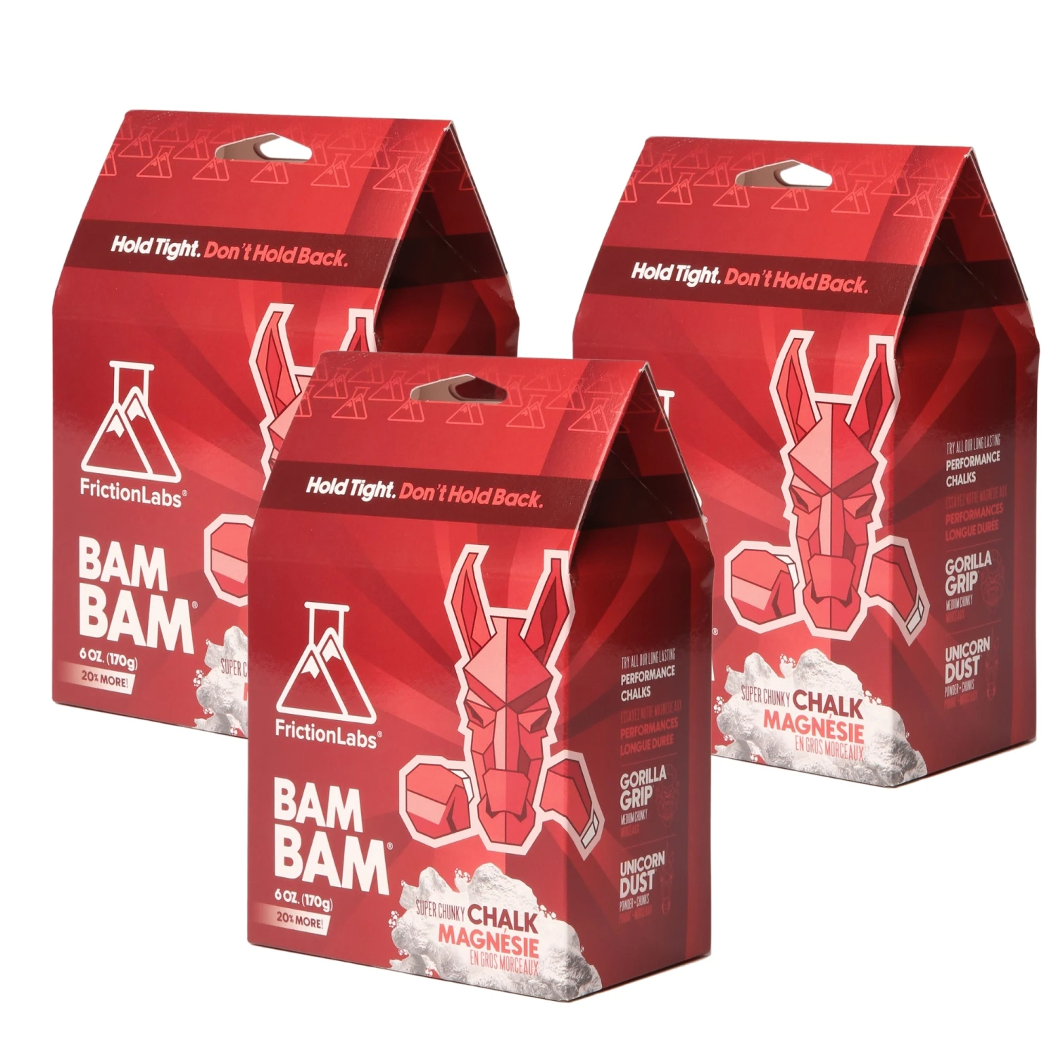 FrictionLabs Chalk 6oz (3-Pack) 2 FrictionLabs Chalk 6oz (3-Pack) - Image 2