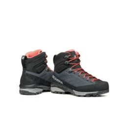 Scarpa Mescalito TRK Planet GTX Womens -Petzl Shop 61051 202 1 04 MES TRK PLA GTX Ton Blk 6 MescalitoTrkPlanetGTXWMN Gray Coral