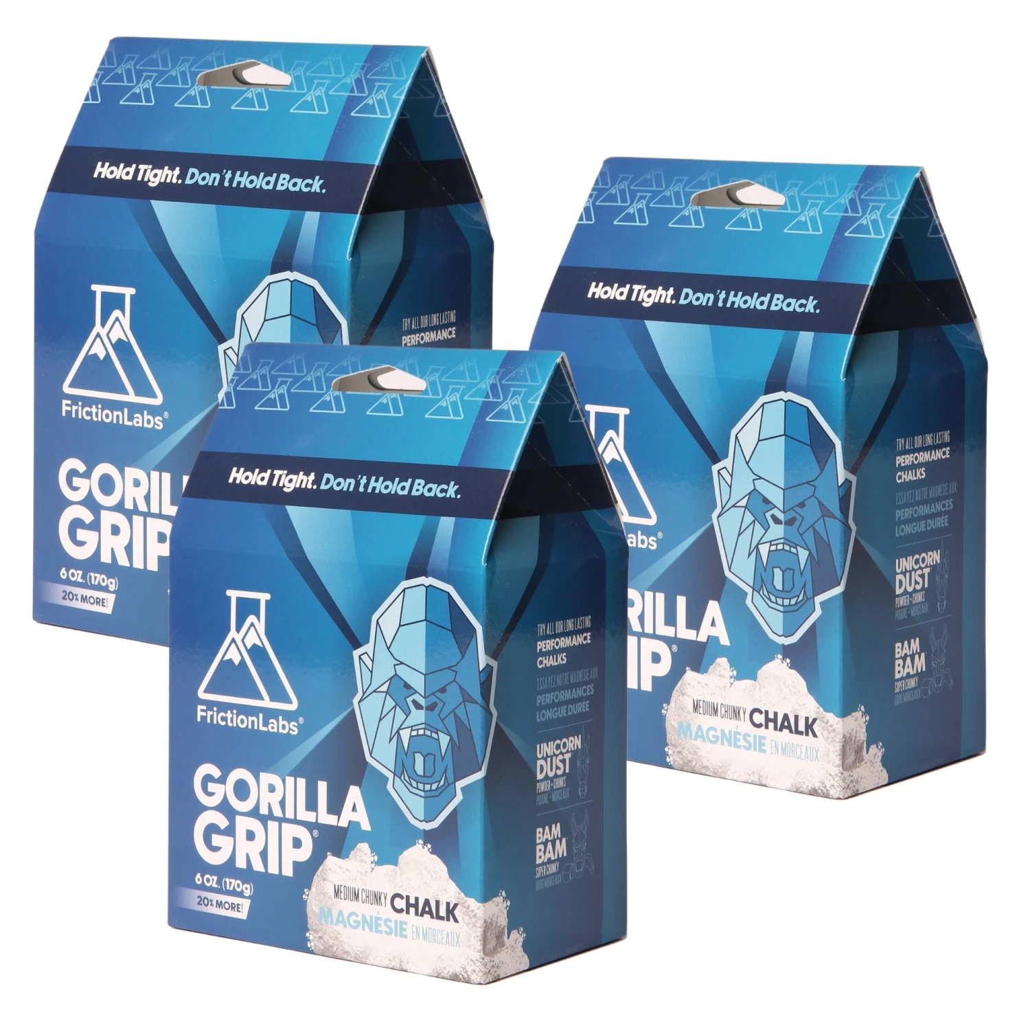 FrictionLabs Chalk 6oz (3-Pack) 3 FrictionLabs Chalk 6oz (3-Pack) - Image 3