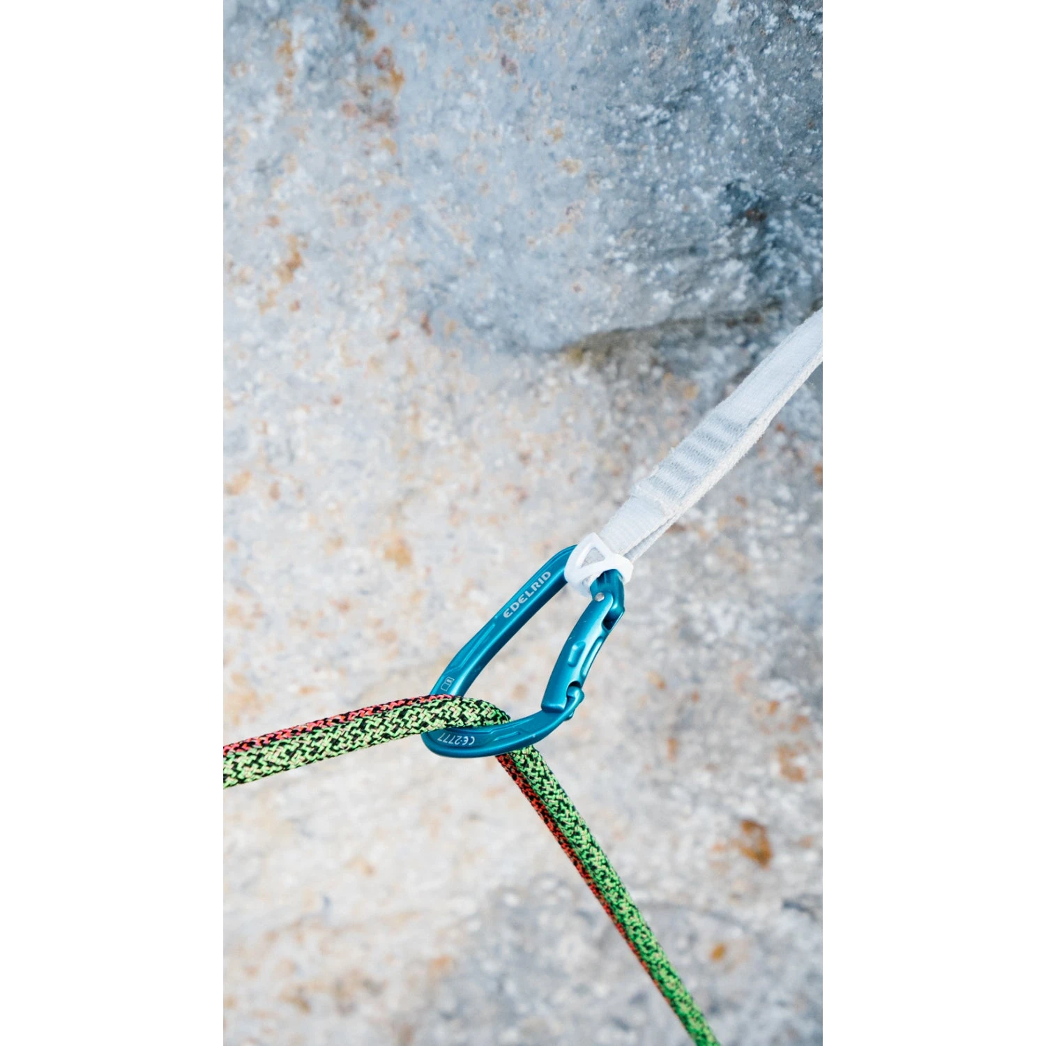 Edelrid Mission Sixpack - Solid Bent Gate 2 Edelrid Mission Sixpack - Solid Bent Gate - Image 2