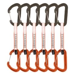 DMM Phantom Quickdraw Packs 9 DMM Phantom Quickdraw Packs -Petzl Shop A318 12ORAP6 Phantom Quickdraw 12cm 6pack
