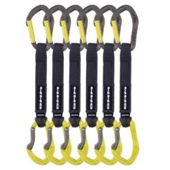 DMM Alpha Sport Quickdraw Packs 8 DMM Alpha Sport Quickdraw Packs -Petzl Shop DMM Alpha Sport Quickdraw 18cm Lime 6pack