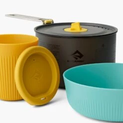 Sea To Summit Frontier Ultralight One Pot Cook Set (1 Person, Small 3 Piece) 11 Sea To Summit Frontier Ultralight One Pot Cook Set (1 Person, Small 3 Piece) -Petzl Shop FrontierULOnePotCookSet1P3Piece1.3LPotWithS BowlandCup ACK027031 122104 ADDITIONAL 2