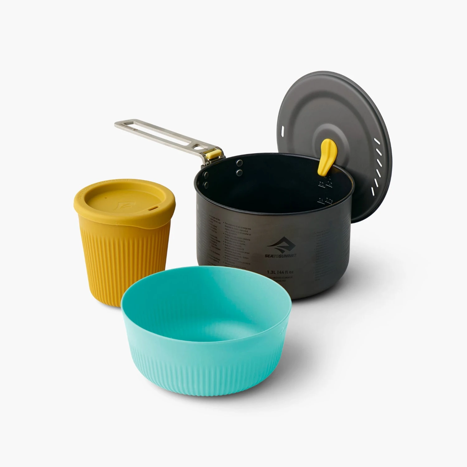 Sea To Summit Frontier Ultralight One Pot Cook Set (1 Person, Small 3 Piece) 1 Sea To Summit Frontier Ultralight One Pot Cook Set (1 Person, Small 3 Piece)