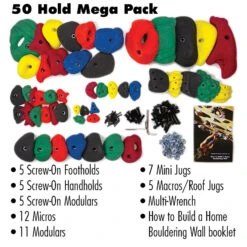 Metolius Mega Packs 8 Metolius Mega Packs -Petzl Shop Metolius 50 Hold Mega Pack