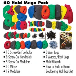 Metolius Mega Packs 9 Metolius Mega Packs -Petzl Shop Metolius 60 Hold Mega Pack