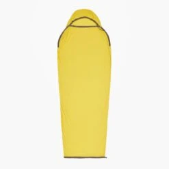 Sea To Summit Reactor Liner W/ Drawcord (Mummy) -Petzl Shop ReactorSleepingBagLinerMummyWithDrawcordCompact ASL031031 191902 ADDITIONAL 1