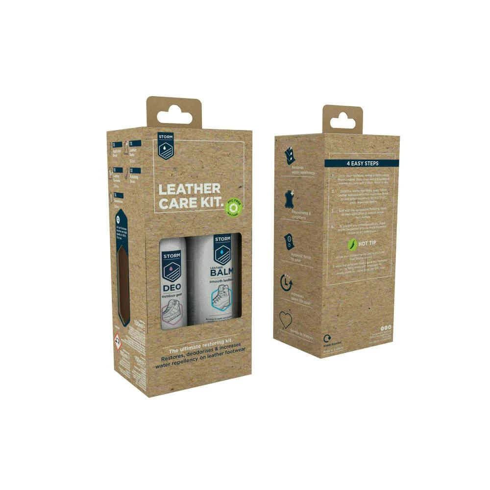 Storm Leather Footwear Care Kit 1 Storm Leather Footwear Care Kit