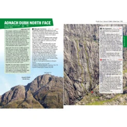 Scottish Rock Climbs 21 Scottish Rock Climbs -Petzl Shop SMC WIRED Scottish Rock Climbs Aonach Dubh North Face