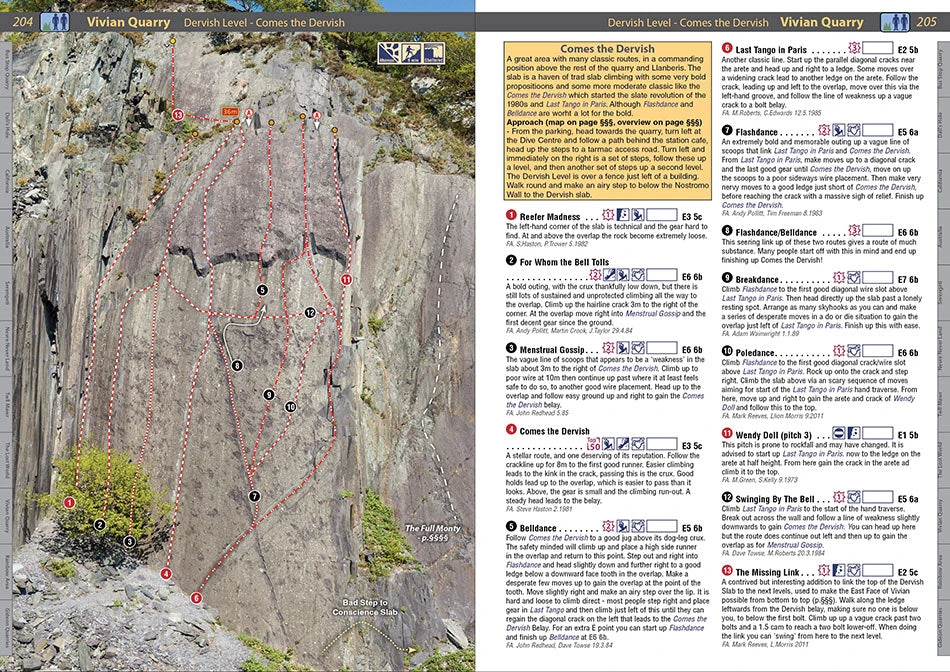 North Wales Slate Rockfax 3 North Wales Slate Rockfax - Image 3