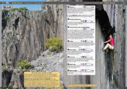 North Wales Slate Rockfax 7 North Wales Slate Rockfax -Petzl Shop Slate DPS3