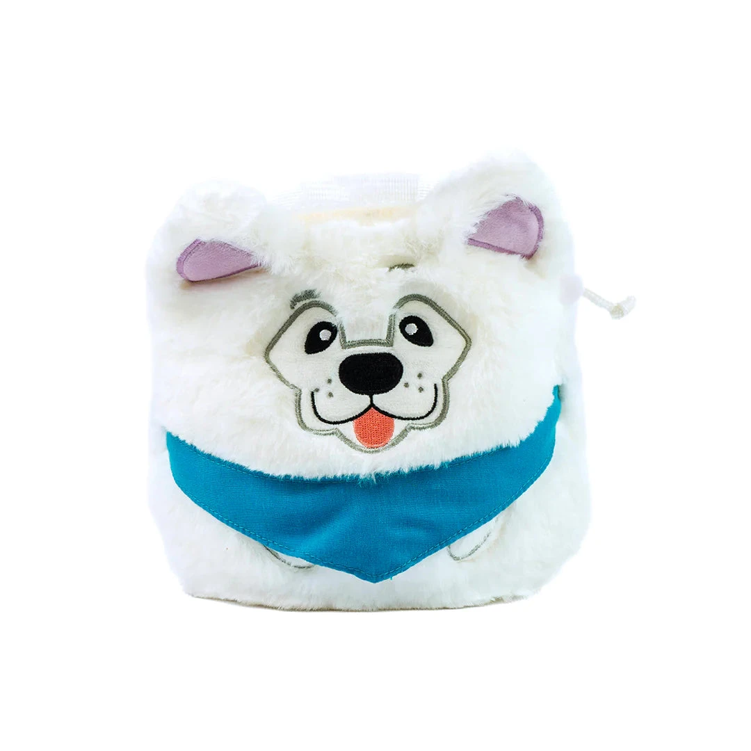 YY Vertical YY Samoyed Dog Chalk Bag 1 YY Vertical YY Samoyed Dog Chalk Bag
