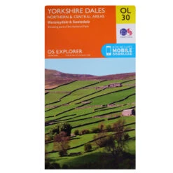 Yorkshire Dales Northern And Central - OS Explorer Map OL30