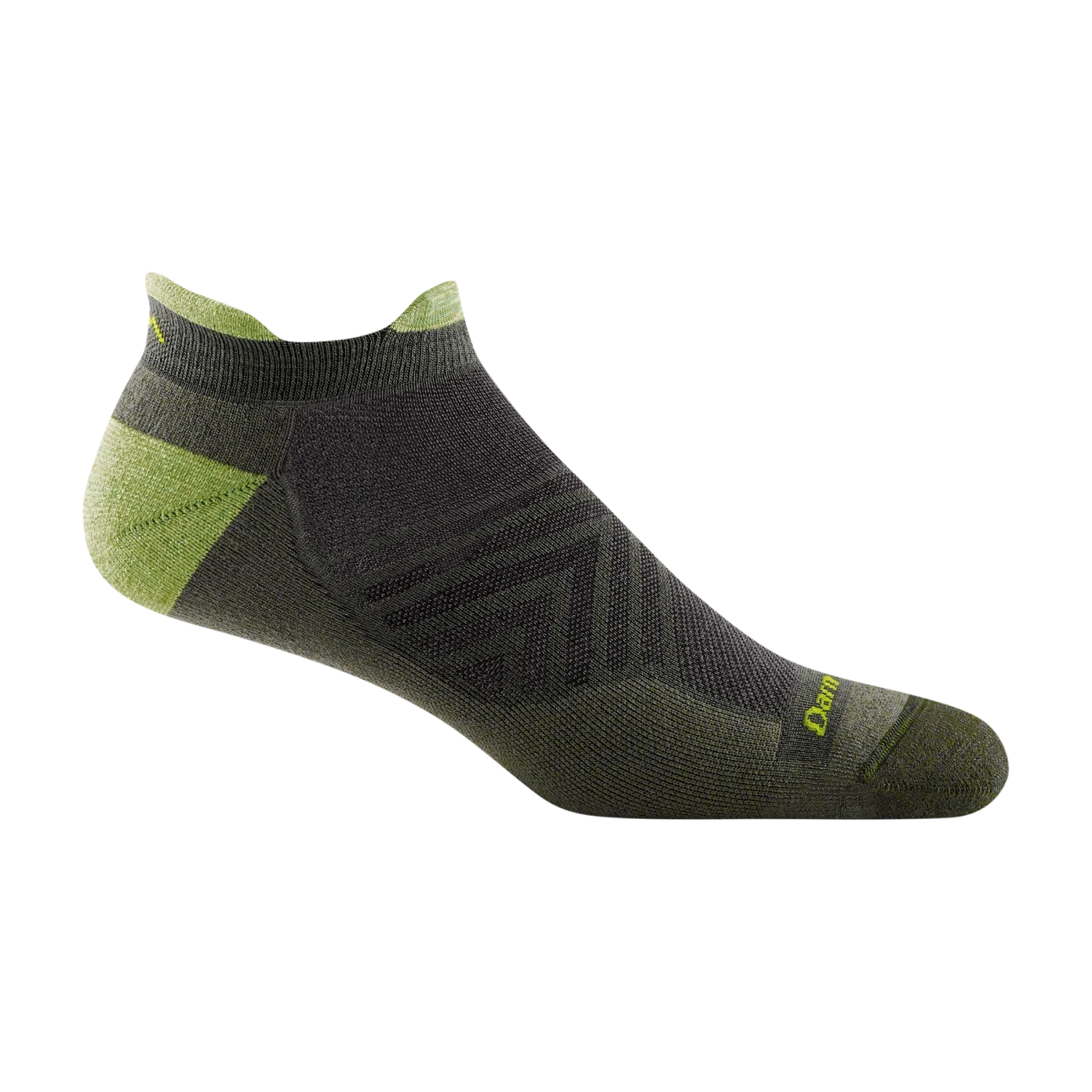 Darn Tough Mens Run No Show Tab Ultra-Lightweight Running Sock 2 Darn Tough Mens Run No Show Tab Ultra-Lightweight Running Sock - Image 2