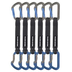 DMM Shadow Quickdraw Packs 9 DMM Shadow Quickdraw Packs -Petzl Shop dmm shadow quickdraw 18cm 6 pack blue