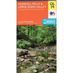 Howgill Fells And Upper Eden Valley - OS Explorer Map OL19