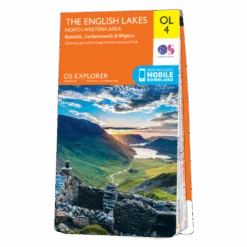 The English Lake District NW Area - OS Explorer Map OL4
