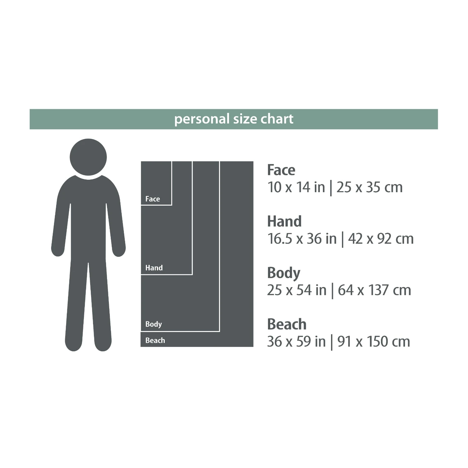 Packtowl Personal Towel - Body 10 Packtowl Personal Towel - Body - Image 10