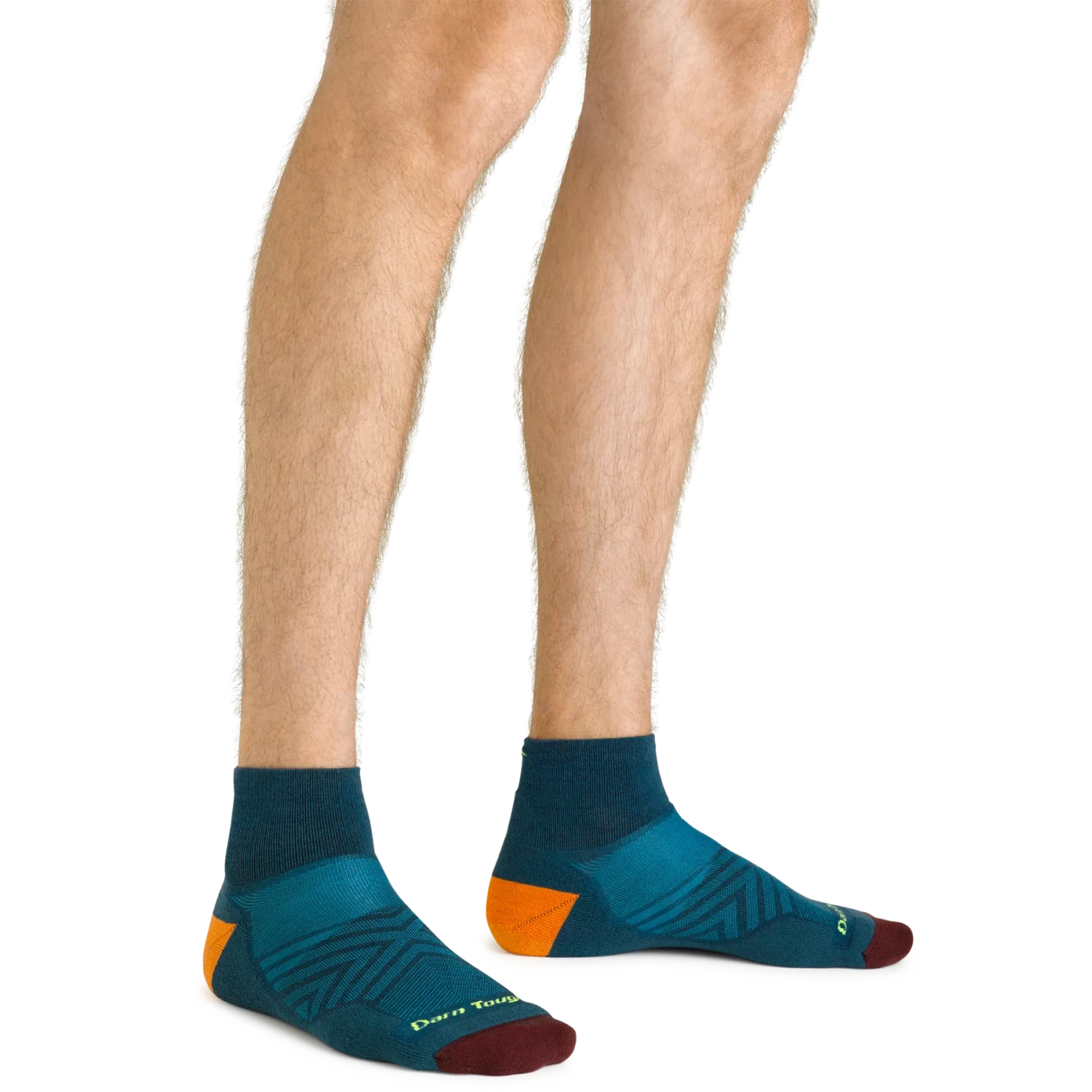 Darn Tough Men's Run Quarter Ultra-Lightweight Running Sock 3 Darn Tough Men's Run Quarter Ultra-Lightweight Running Sock - Image 3