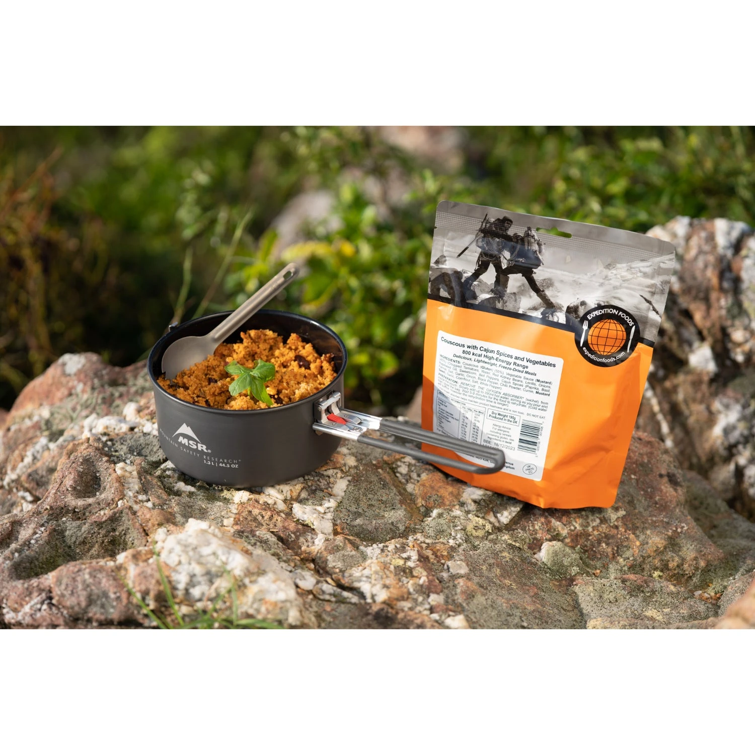 Expedition Foods Couscous With Cajun Spices And Vegetables (800kcal) 6 Expedition Foods Couscous With Cajun Spices And Vegetables (800kcal) - Image 6